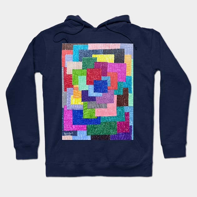 Rectangle Festival Hoodie by Barschall